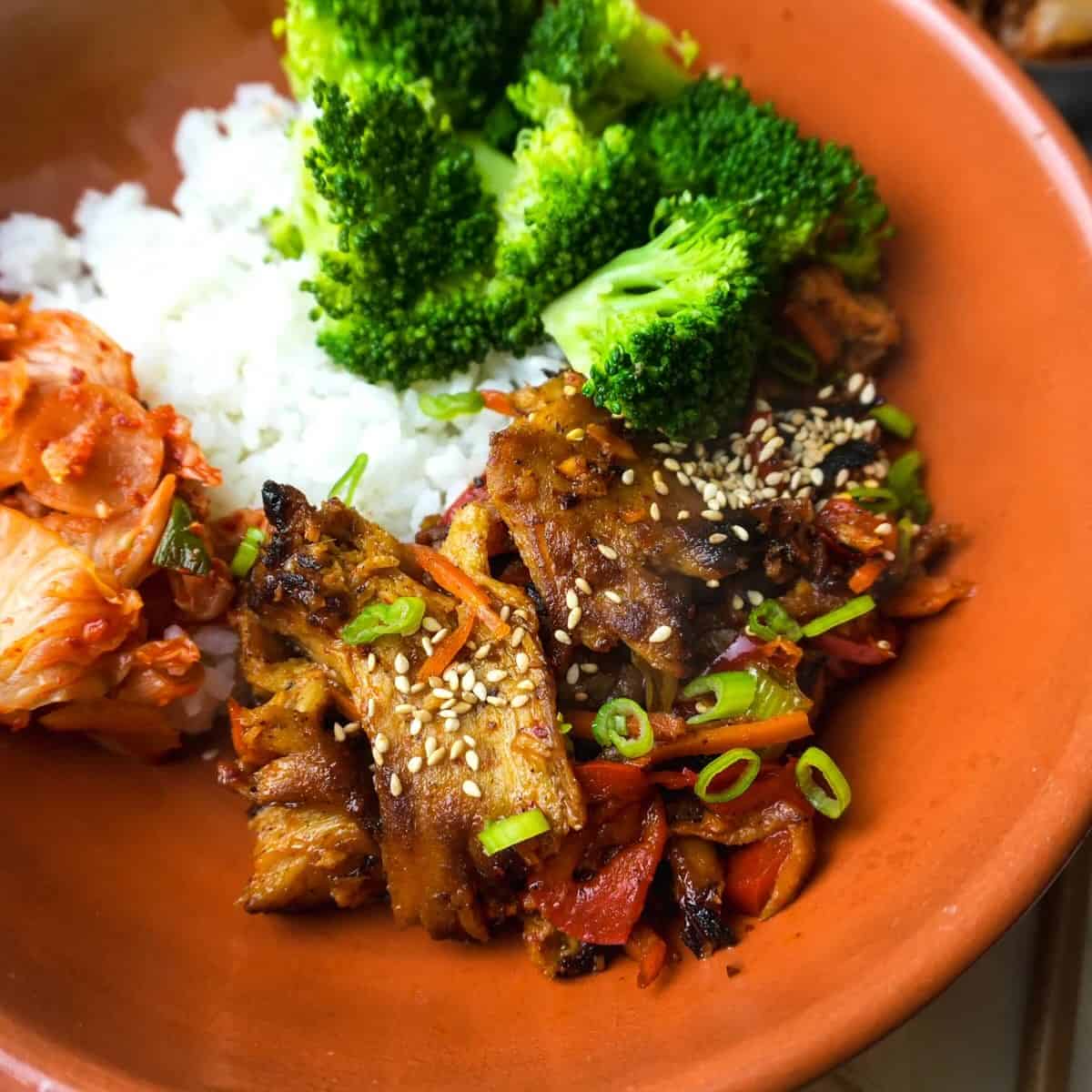 Vegan Bulgogi (Vegetarian Korean Bbq)