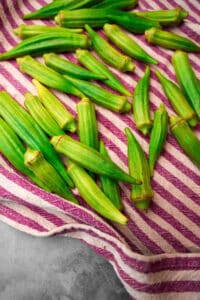 Punjabi Bhindi Dry Recipe (North Indian Fried Okra) - Cinnamon Snail