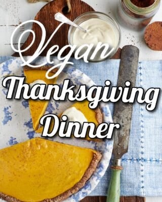 vegan Thanksgiving dinner.