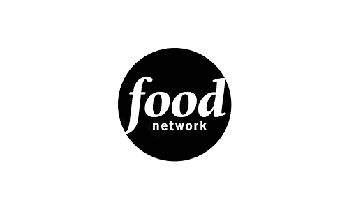 Food network logo on a white background.