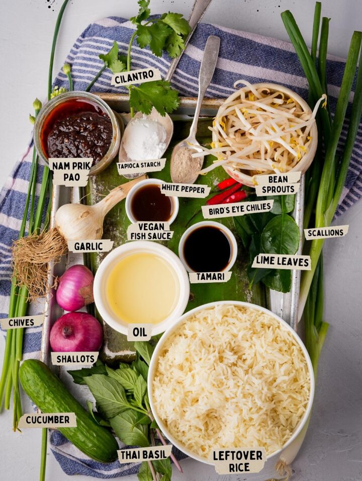 Khao Pad (Vegan Thai Fried Rice)