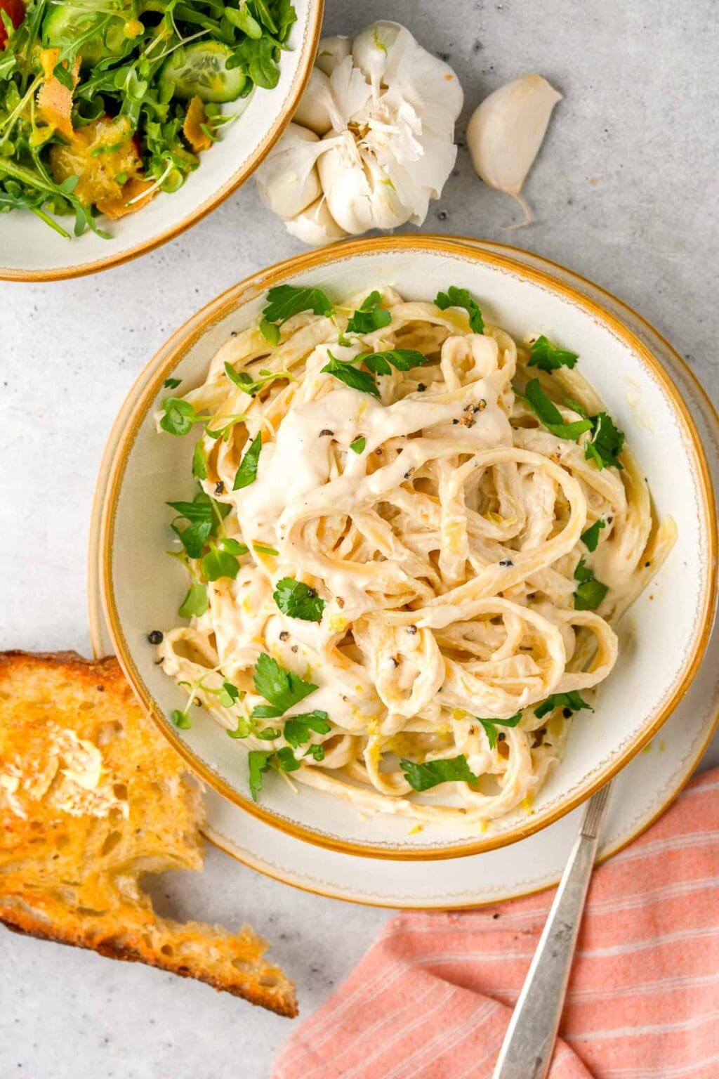 Vegane Alfredo Sauce