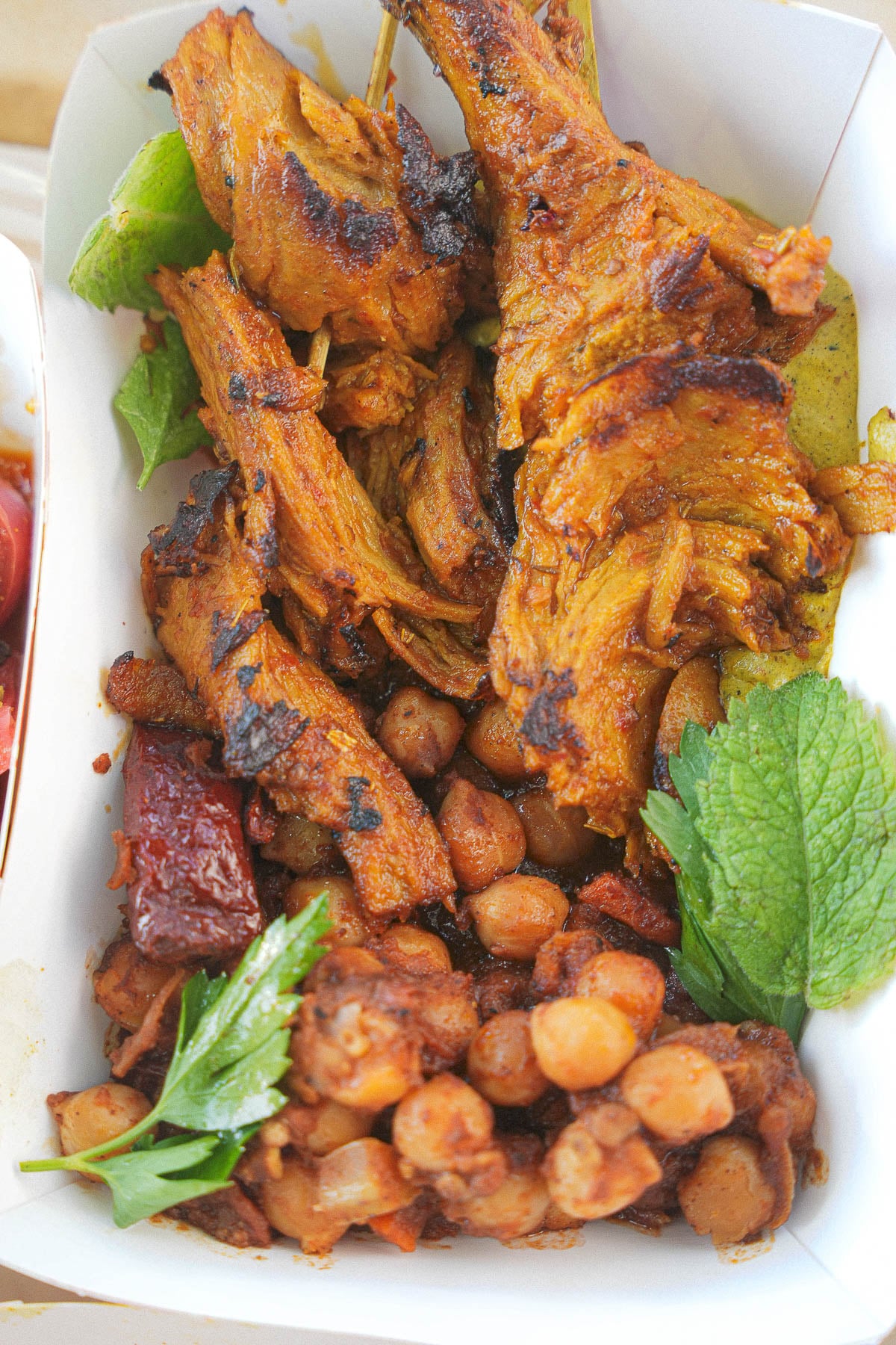 Seitan Harira Morrocan stewed seitan with chickpeas, lentils and vermicelli