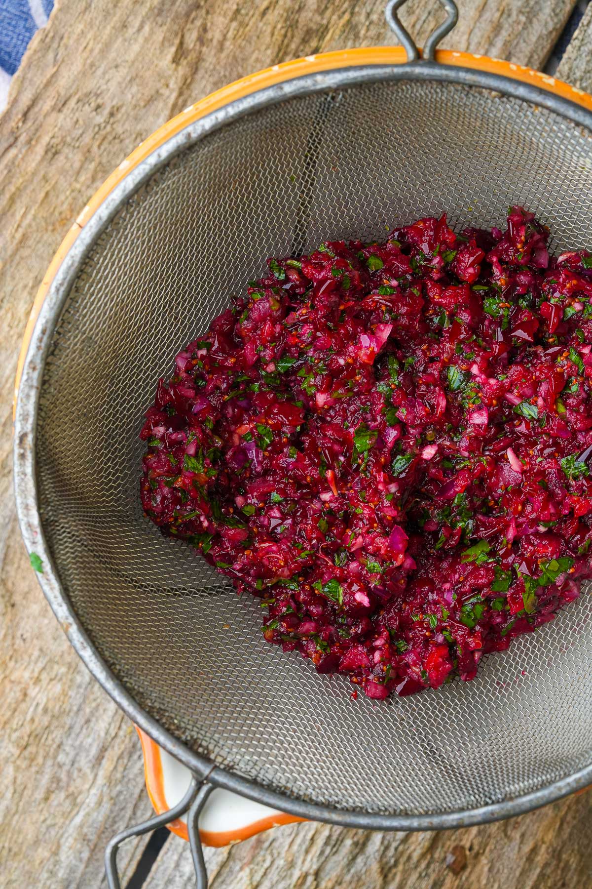 Cranberry Ezme (Turkish Cranberry Relish Recipe)