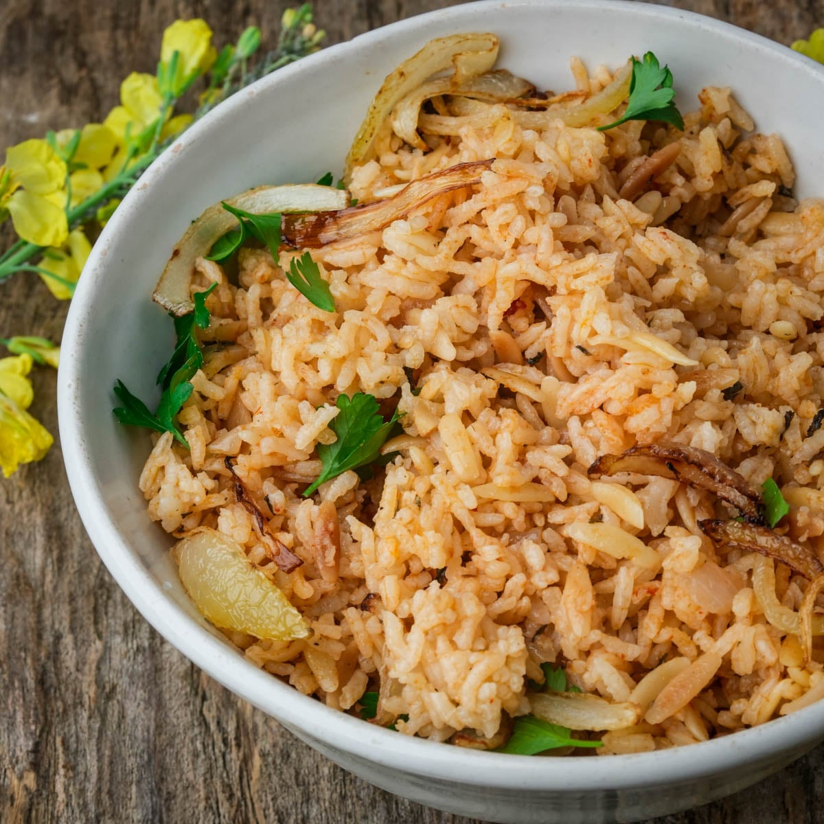 Turkish Butter Rice Turkish Rice Recipe (Pirinç Pilavı)