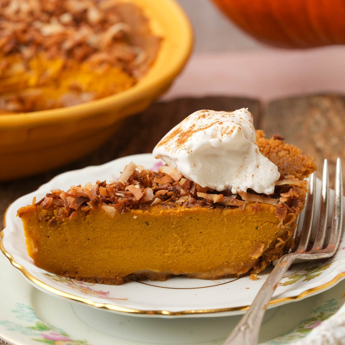 Vegan Pumpkin Chiffon Pie Recipe