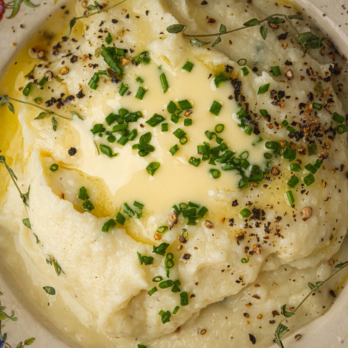 Garlic Mashed Cauliflower
